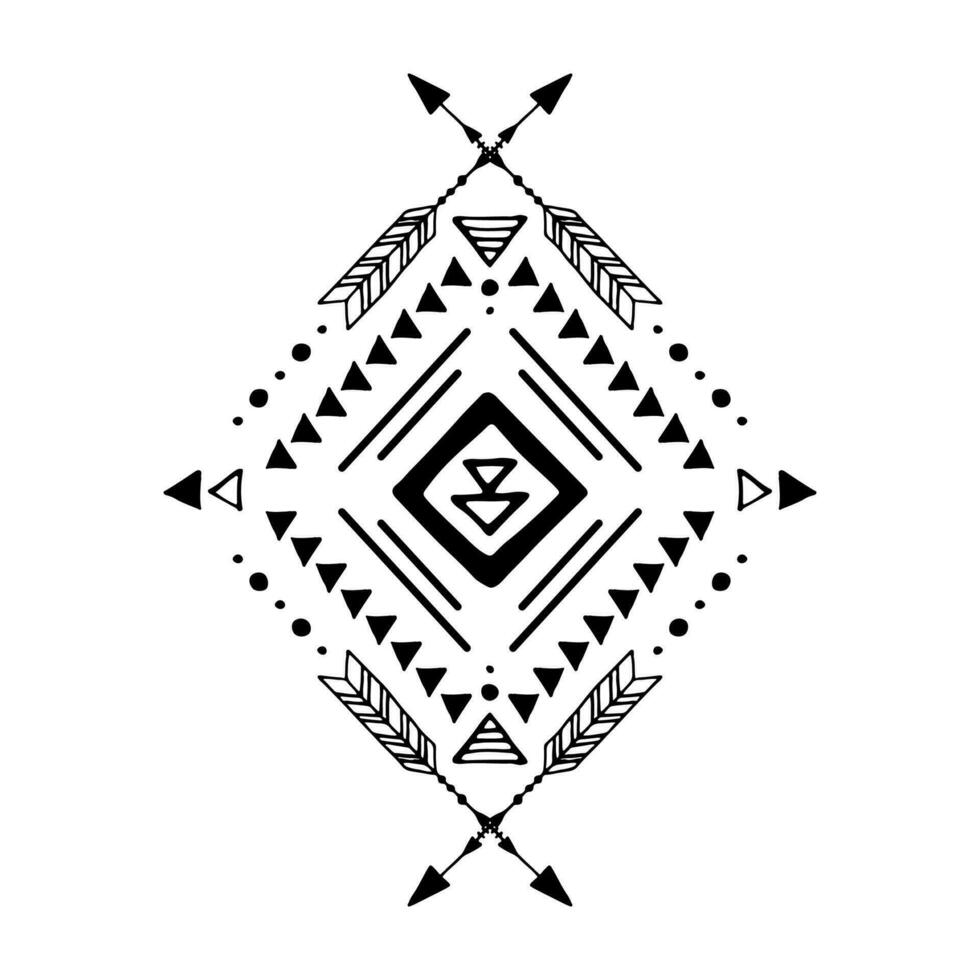 Aztec vector element.