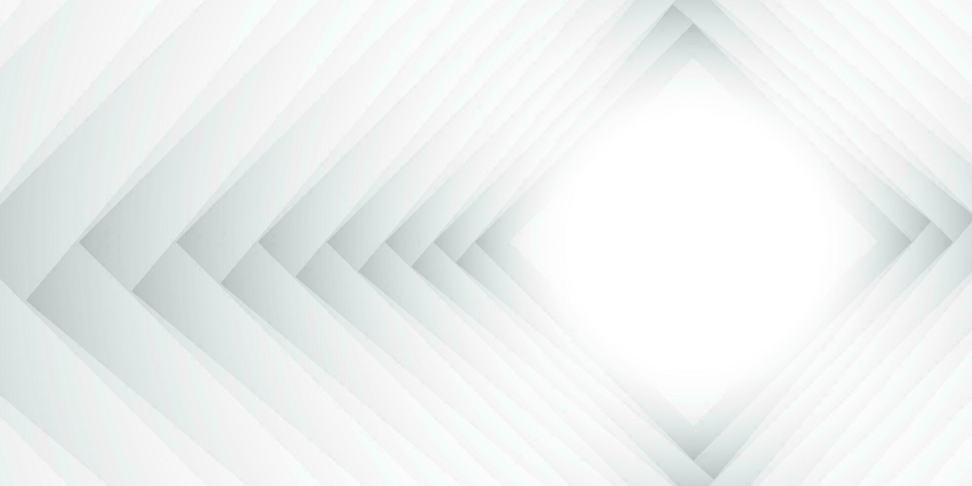 Abstract  white and gray color, modern design stripes background with geometric rectangle shape. Vector illustration.