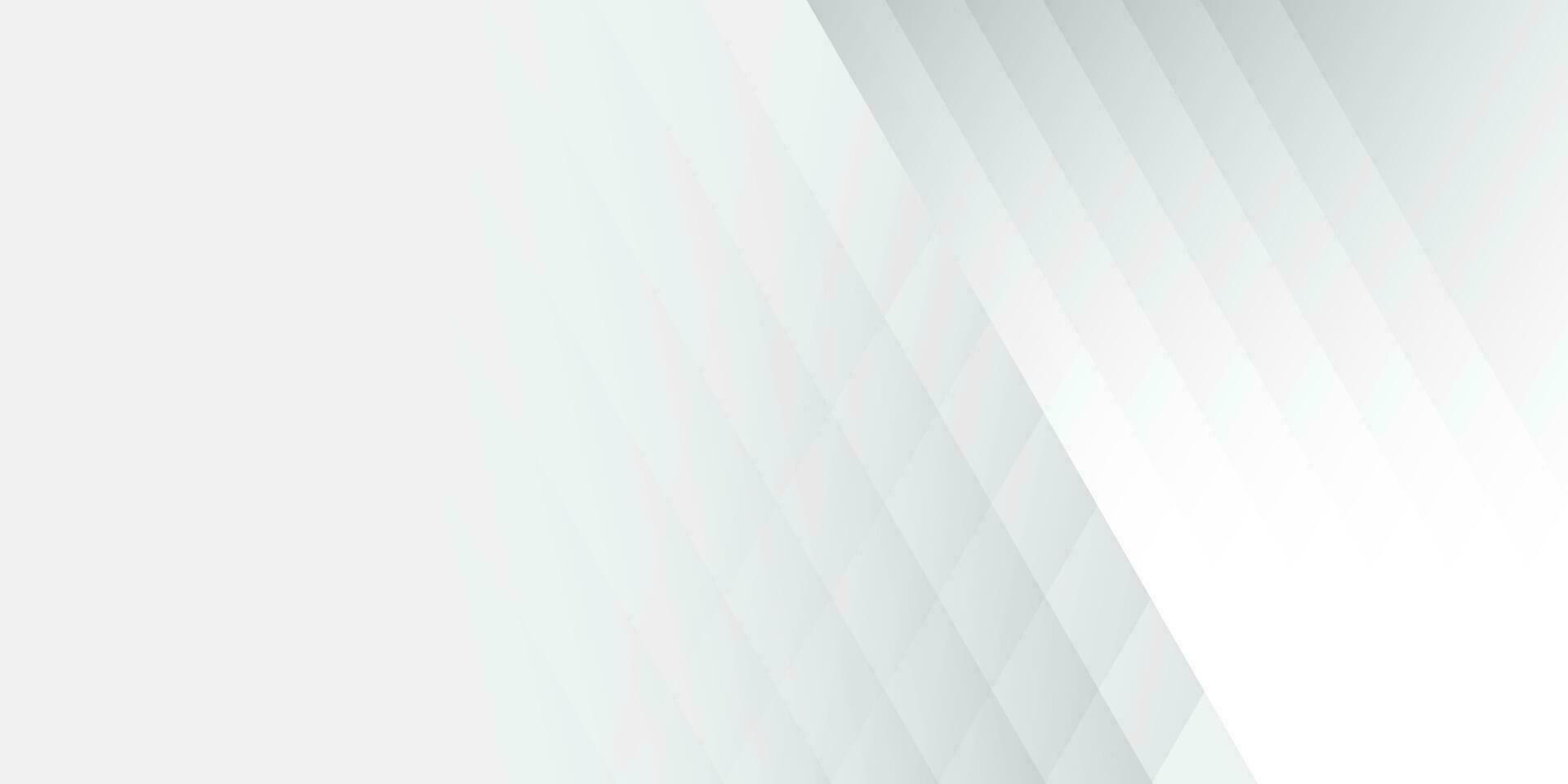 Abstract  white and gray color, modern design background with geometric shape. Vector illustration.