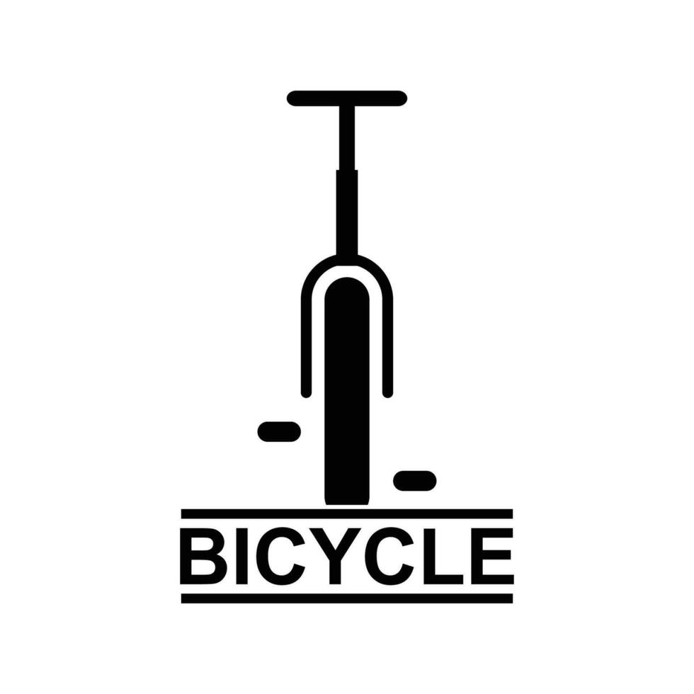 Bicycle shop logo design vector image, Bicycle logo concept icon vector, Simple design modern vector