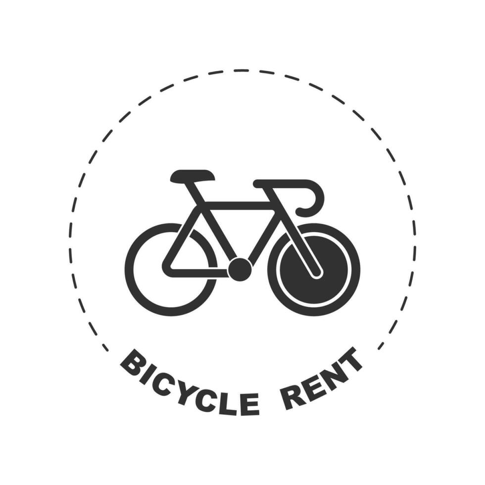 Bicycle shop logo design vector image, Bicycle logo concept icon vector, Simple design modern vector