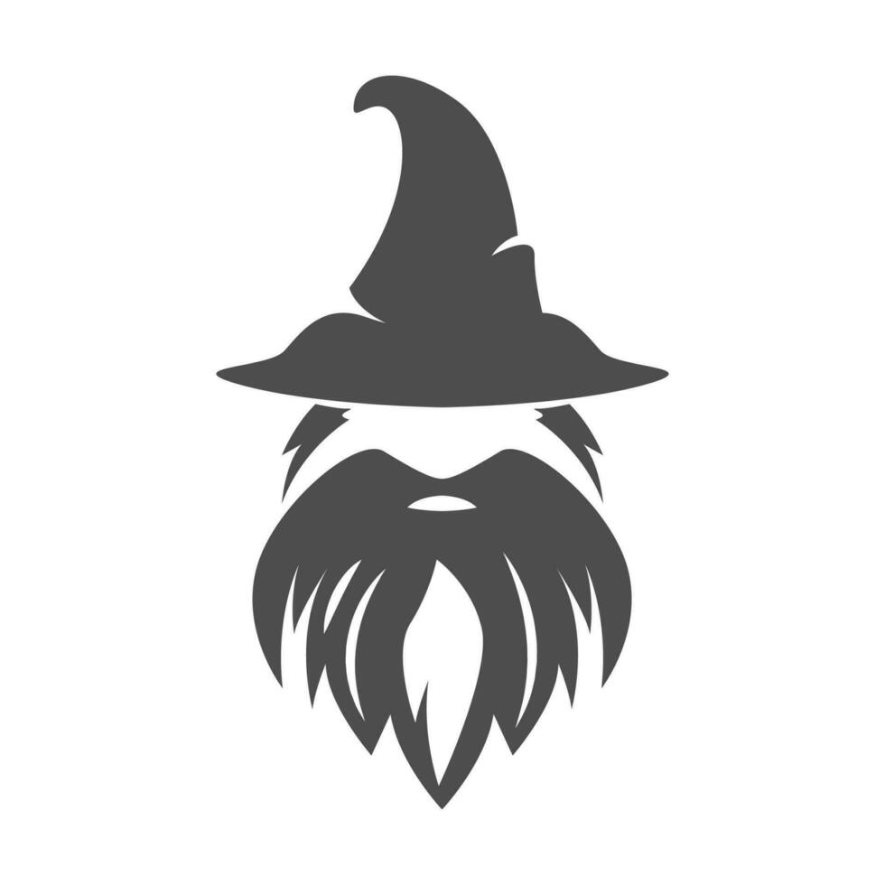 Wizard logo icon design vector