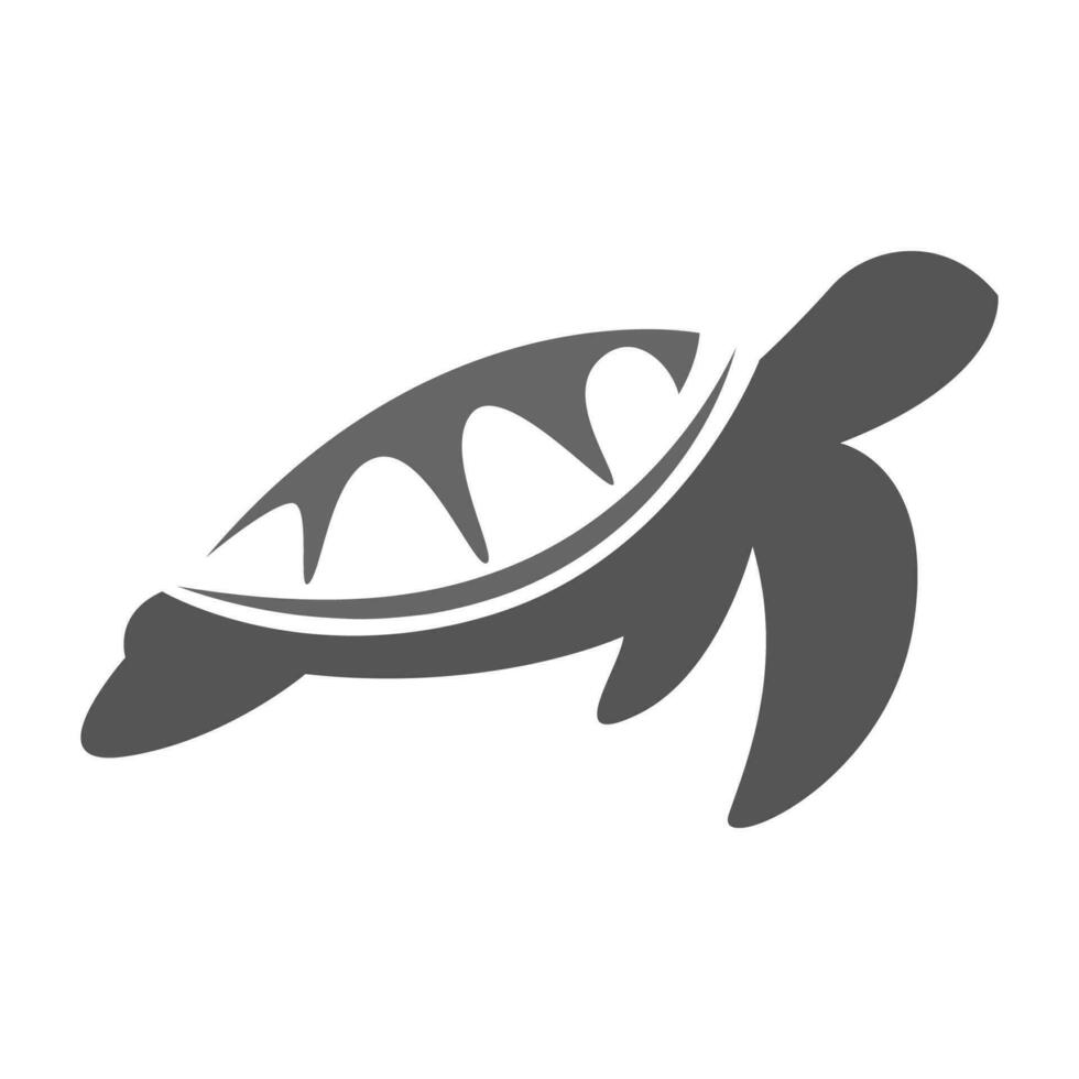 Turtle logo icon design vector