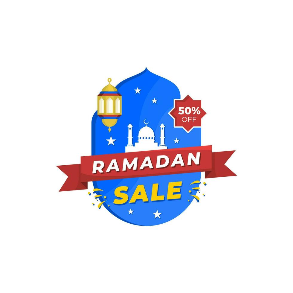Ramadan Sale Design for Promotion and Marketing vector
