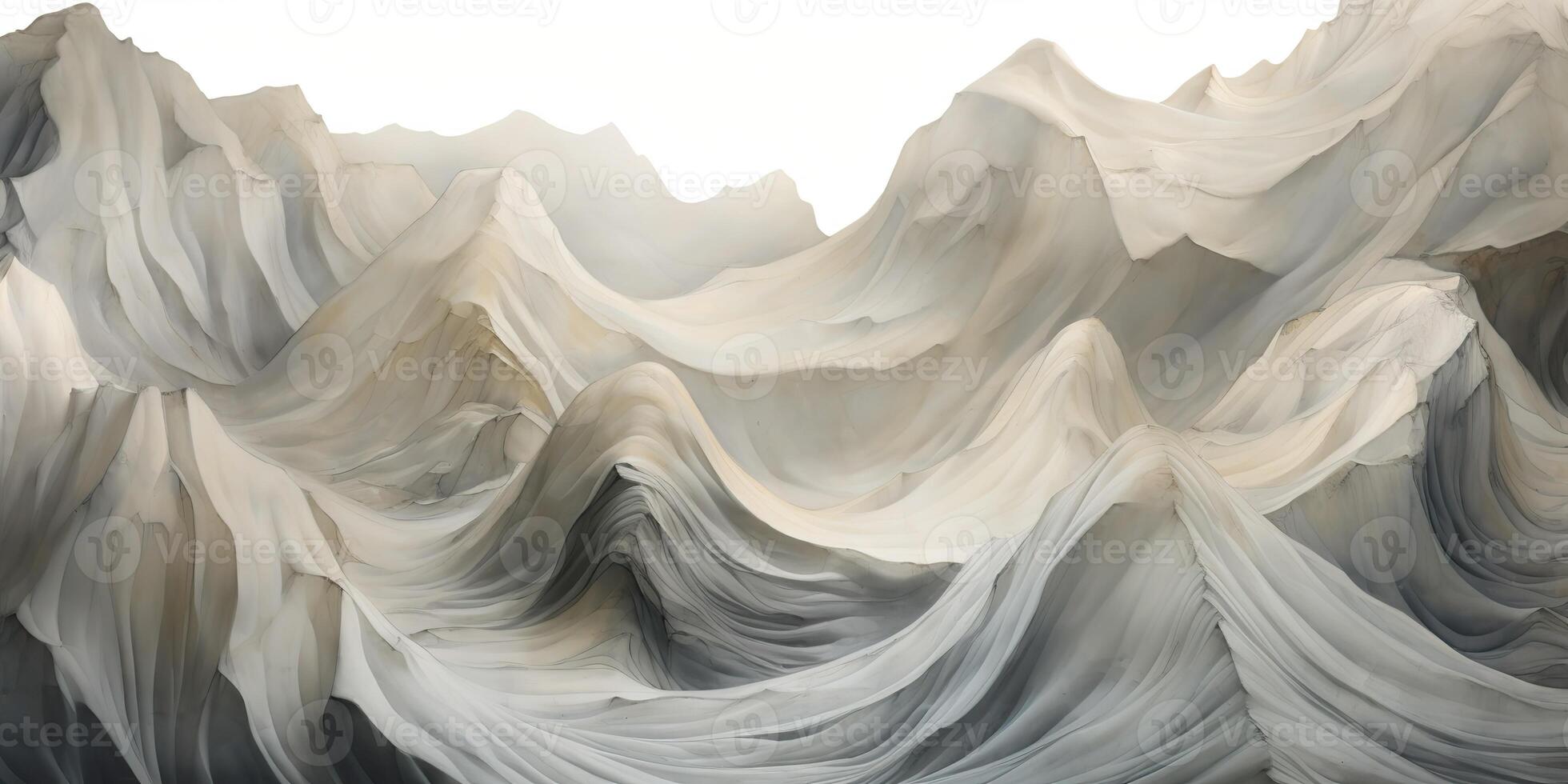 . . A mountain ridge with lots of gray rocks, in the style of illusionistic ceiling frescoes marbles. Graphic Art photo