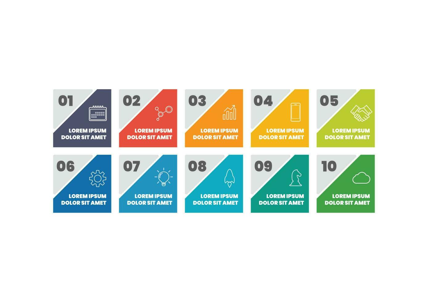 Square banner sign infographic design vector