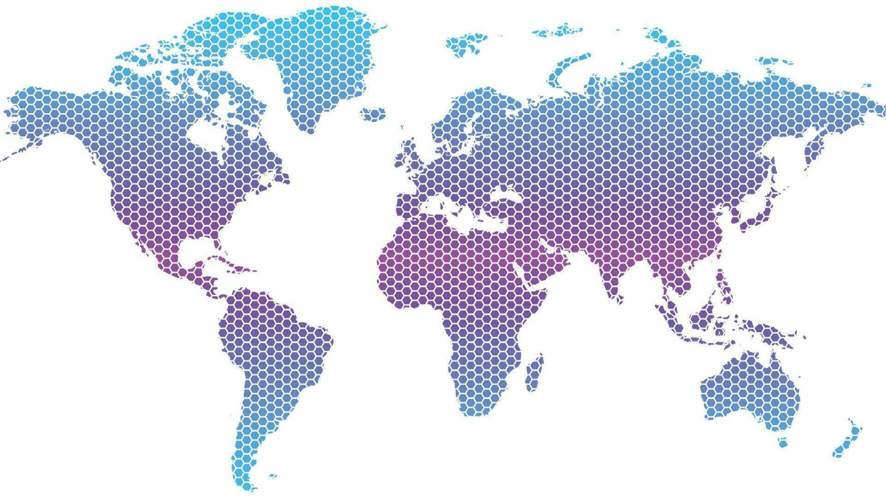 mundo mapa global calentamiento resumen vector ilustración.