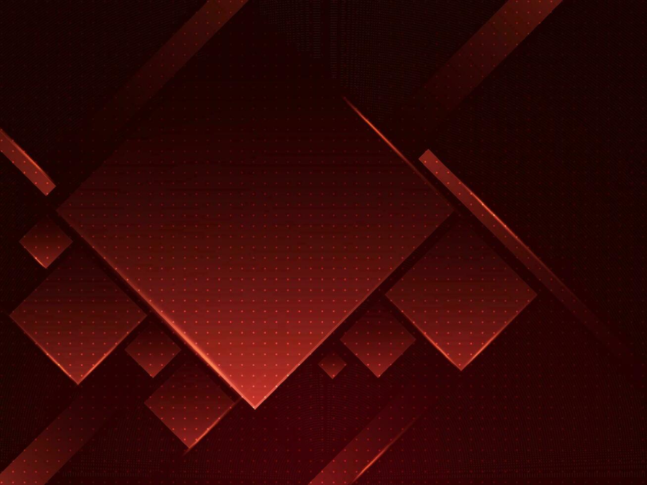 Abstract Brown Square Geometric Shape Background. vector