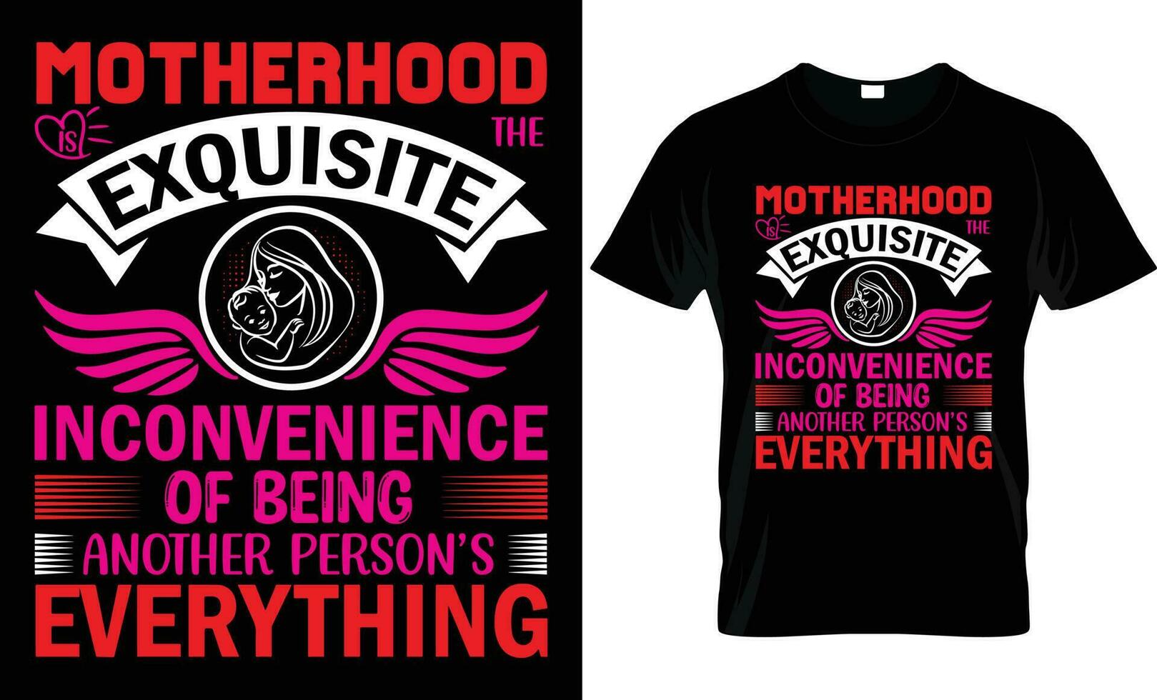 The Perfect Mother's Day T-Shirt Design for Any Occasion. vector