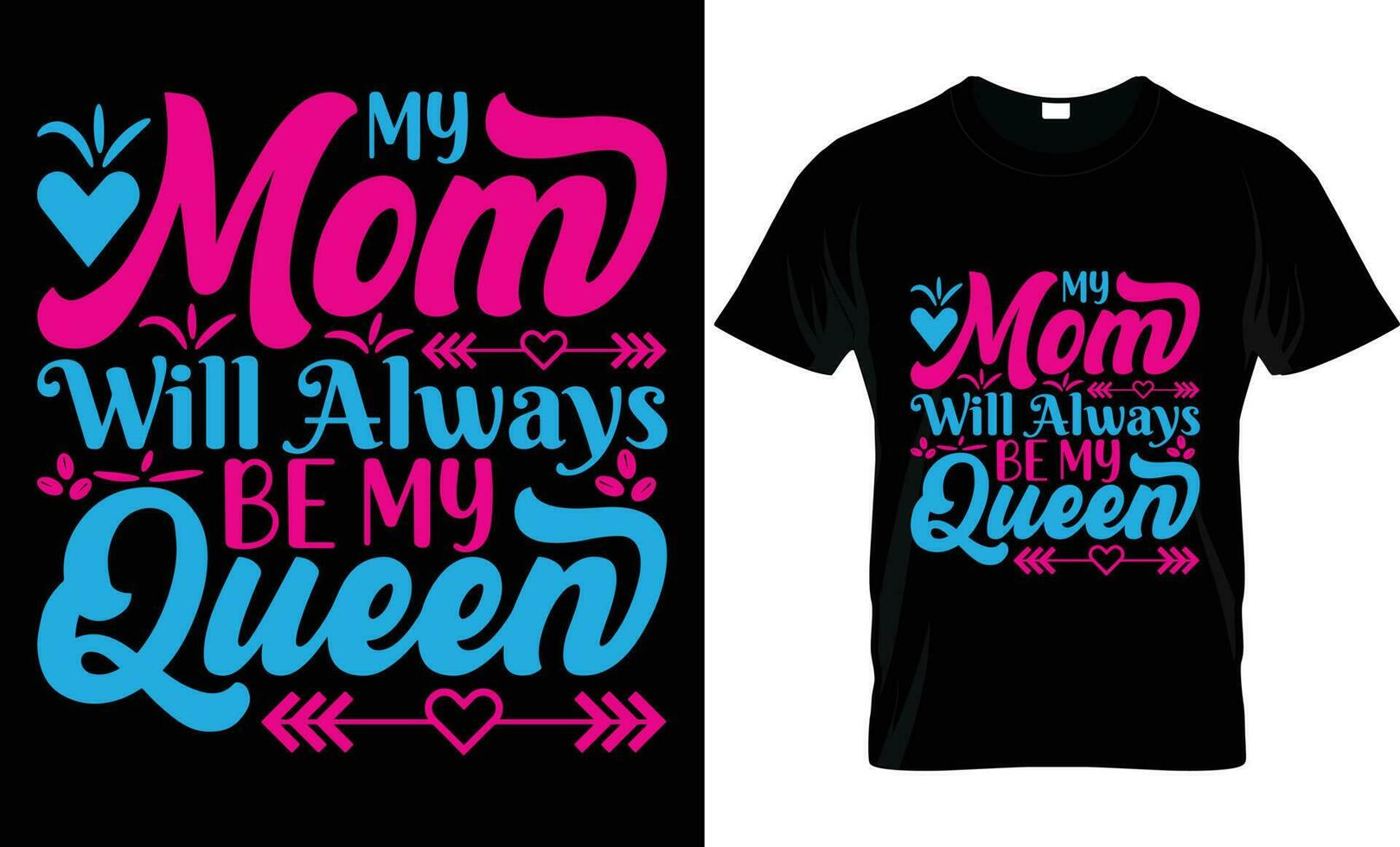 The Perfect Mother's Day T-Shirt Design for Any Occasion. vector