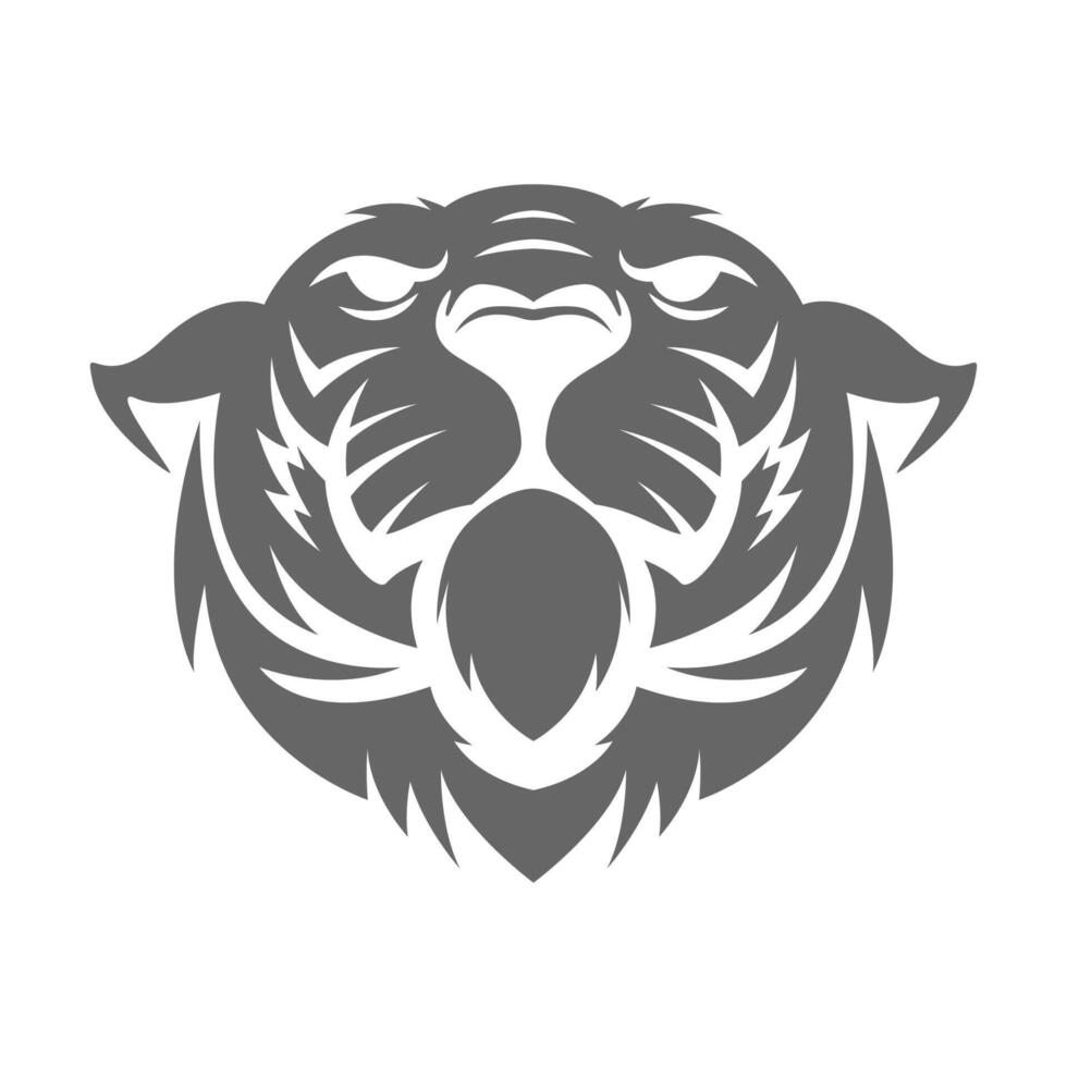 Tigre logo icono diseño vector