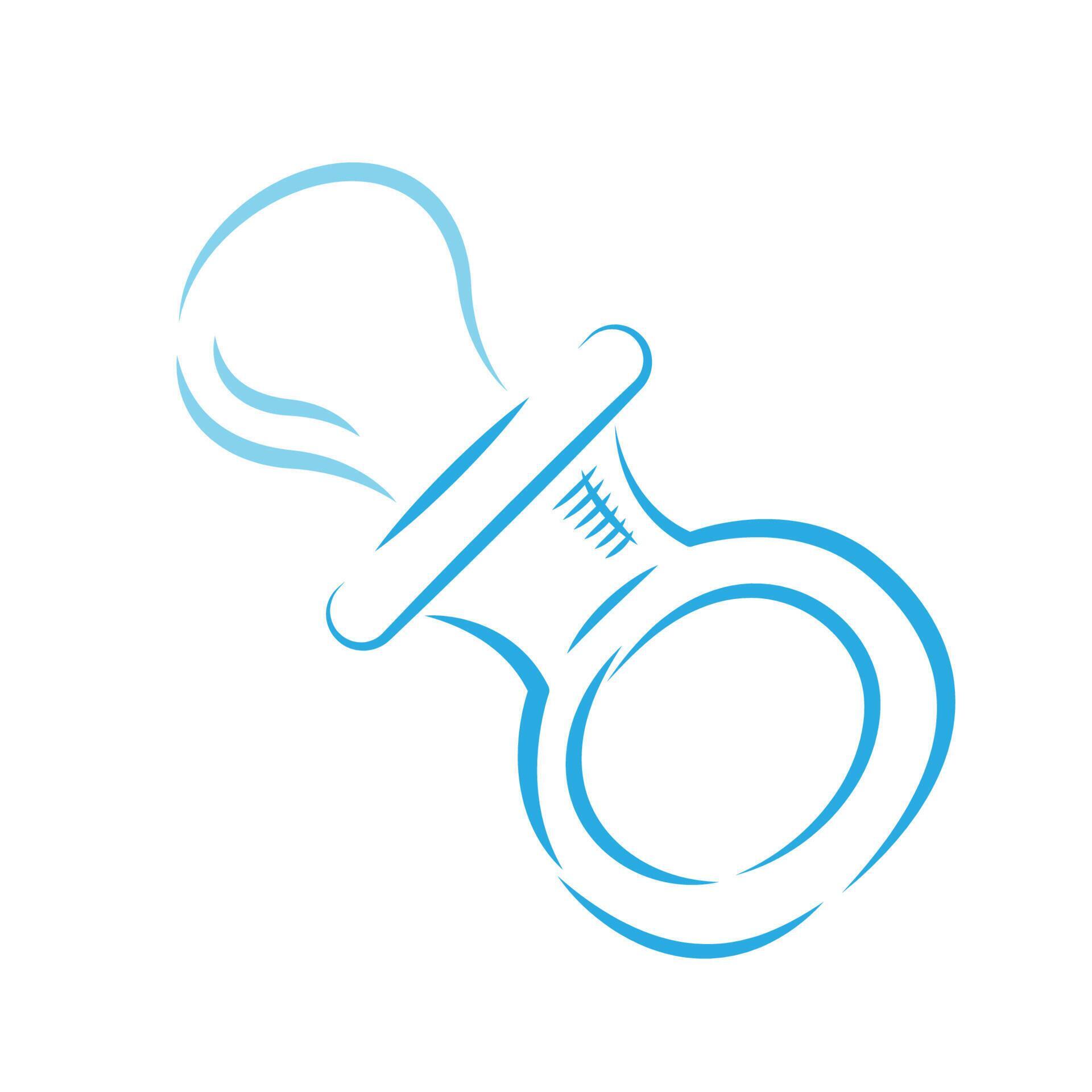 Pacifier milk bottle icon design 23785797 Vector Art at Vecteezy