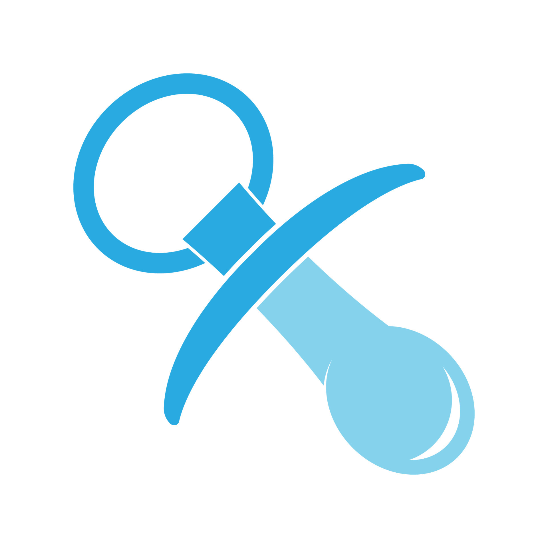 Pacifier milk bottle icon design 23785802 Vector Art at Vecteezy