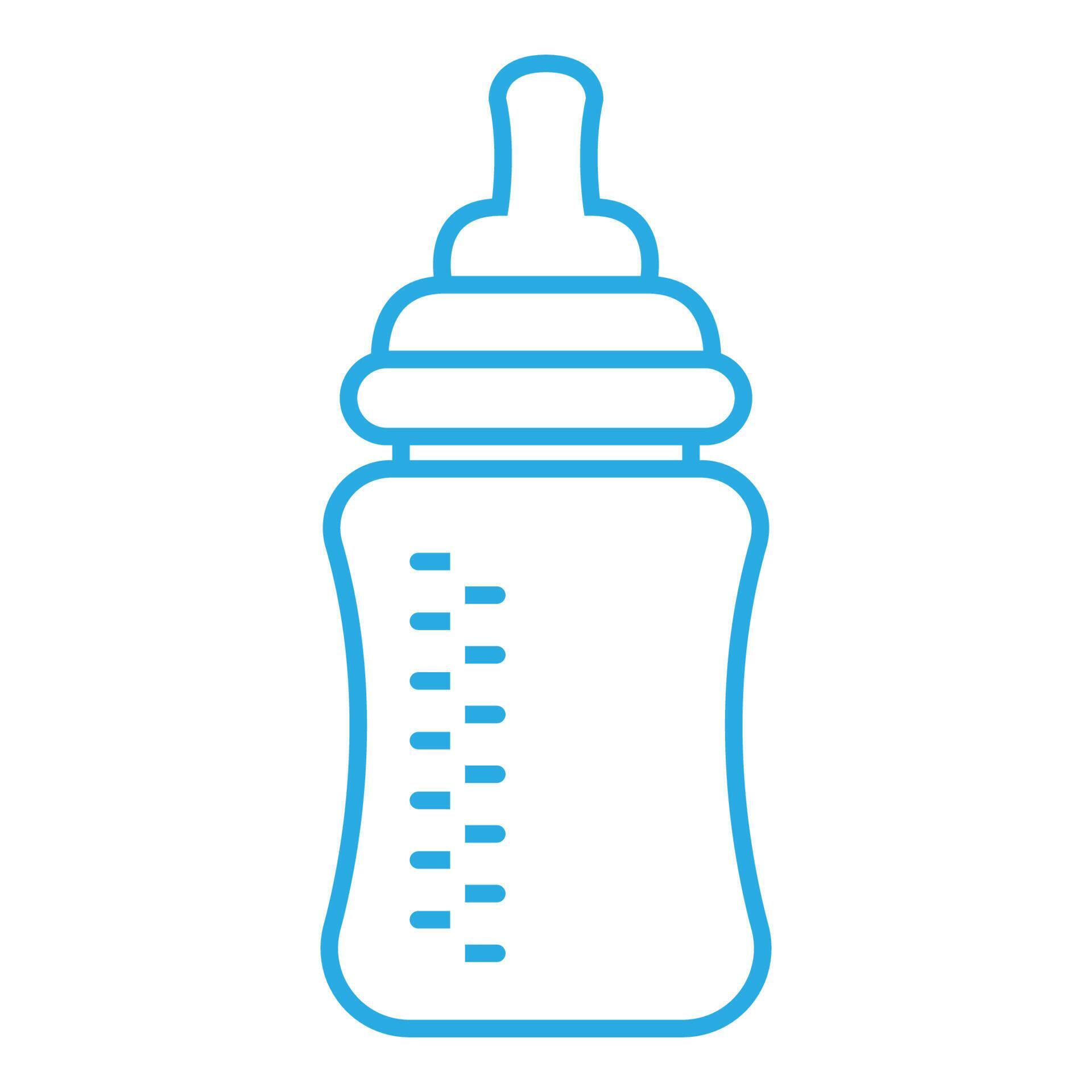 Pacifier milk bottle icon design 23785805 Vector Art at Vecteezy