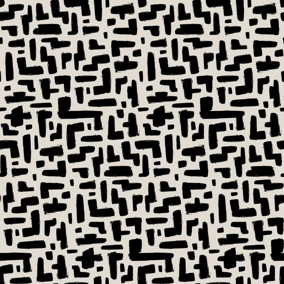 Grunge Spotty Seamless Pattern vector