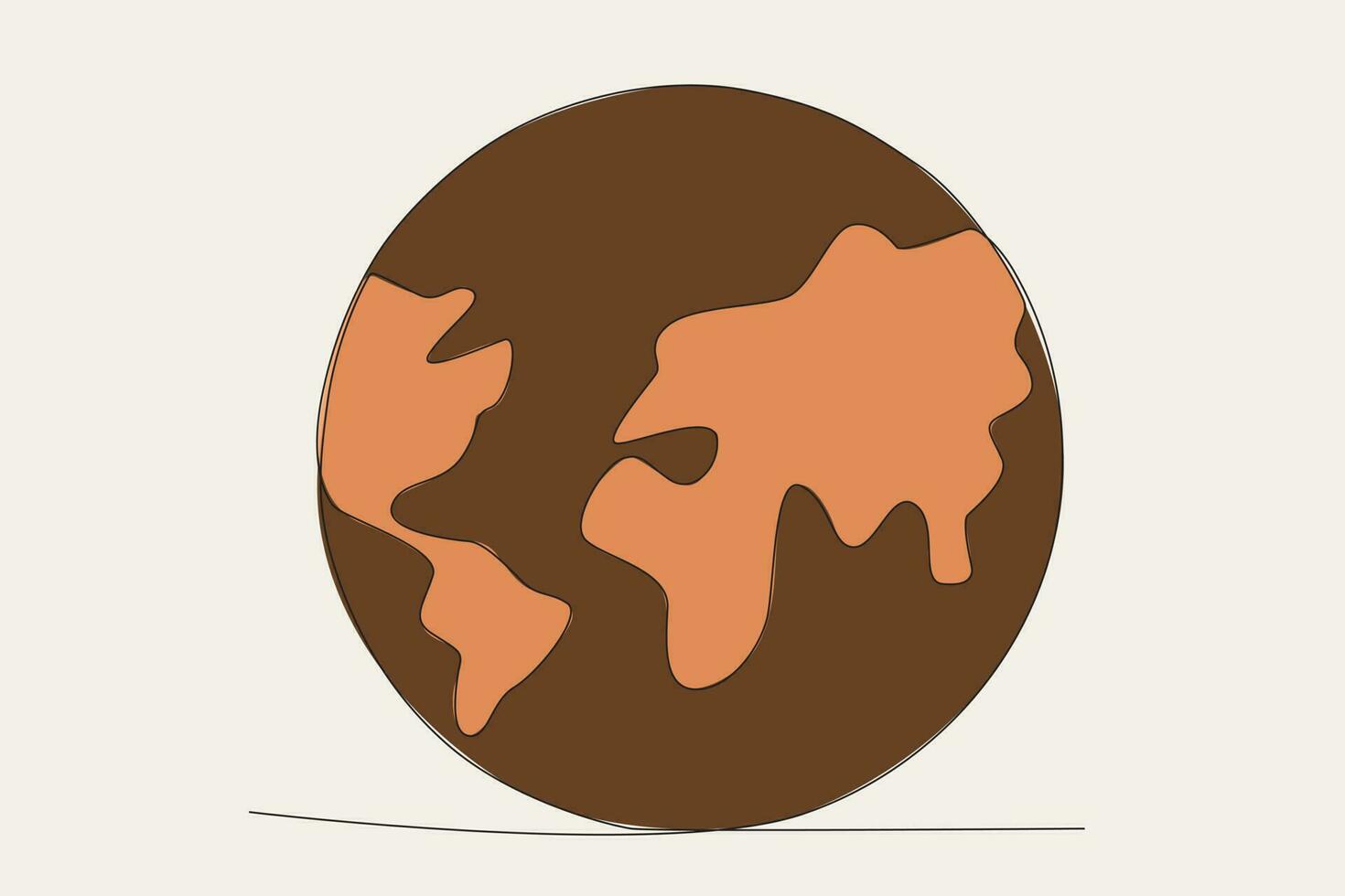 A glass of delicious hot chocolate drink vector