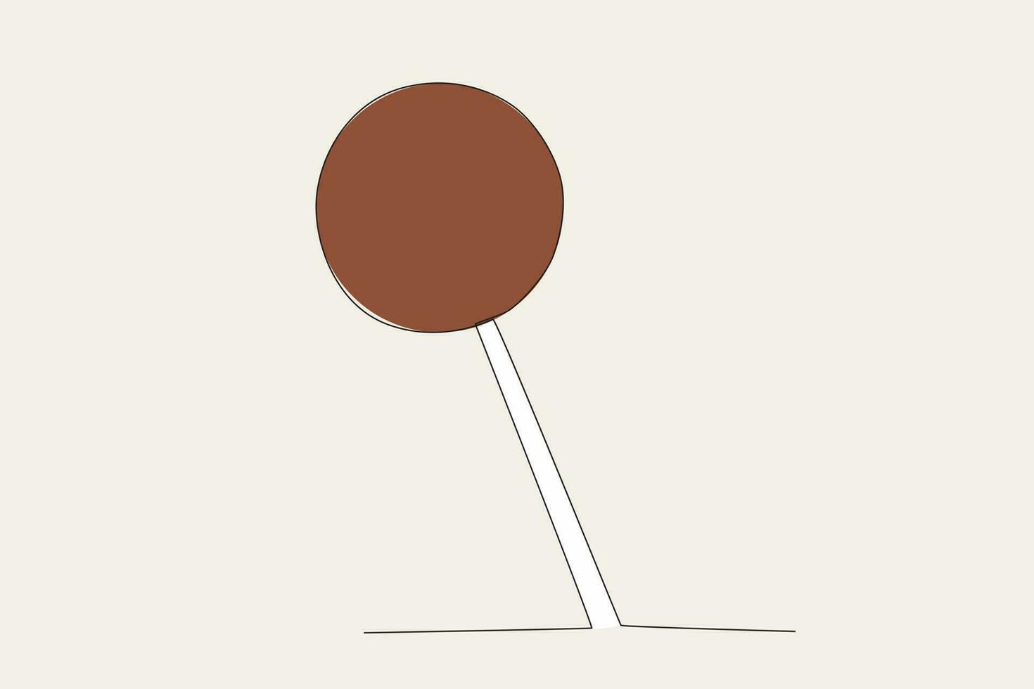 un chocolate caramelo bar vector