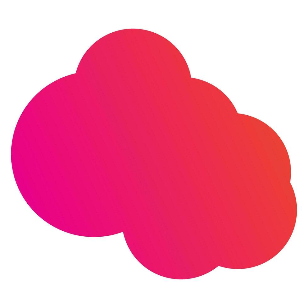 gradient shape icon vector
