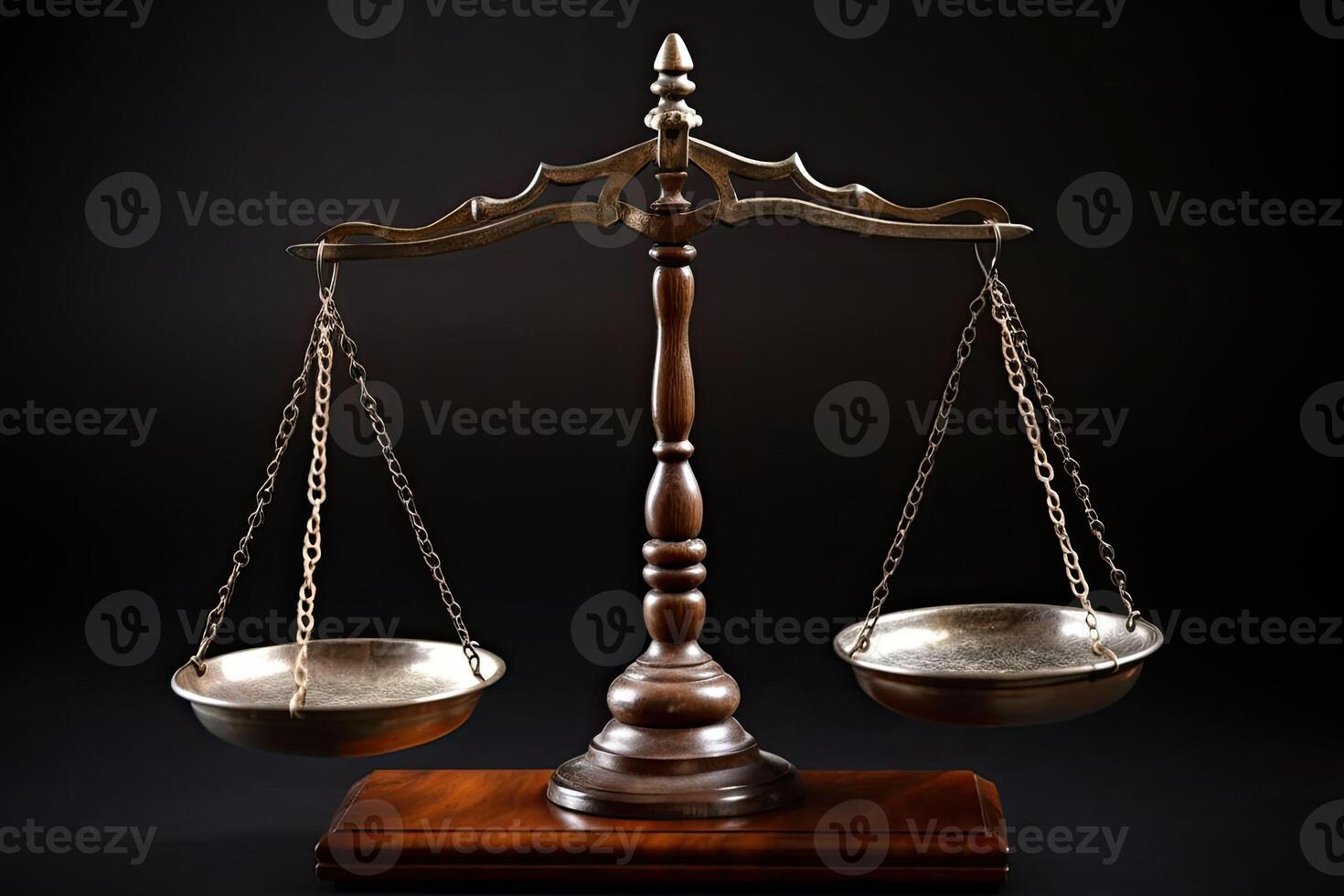 Law scale justice symbol. Judge justice concept. photo