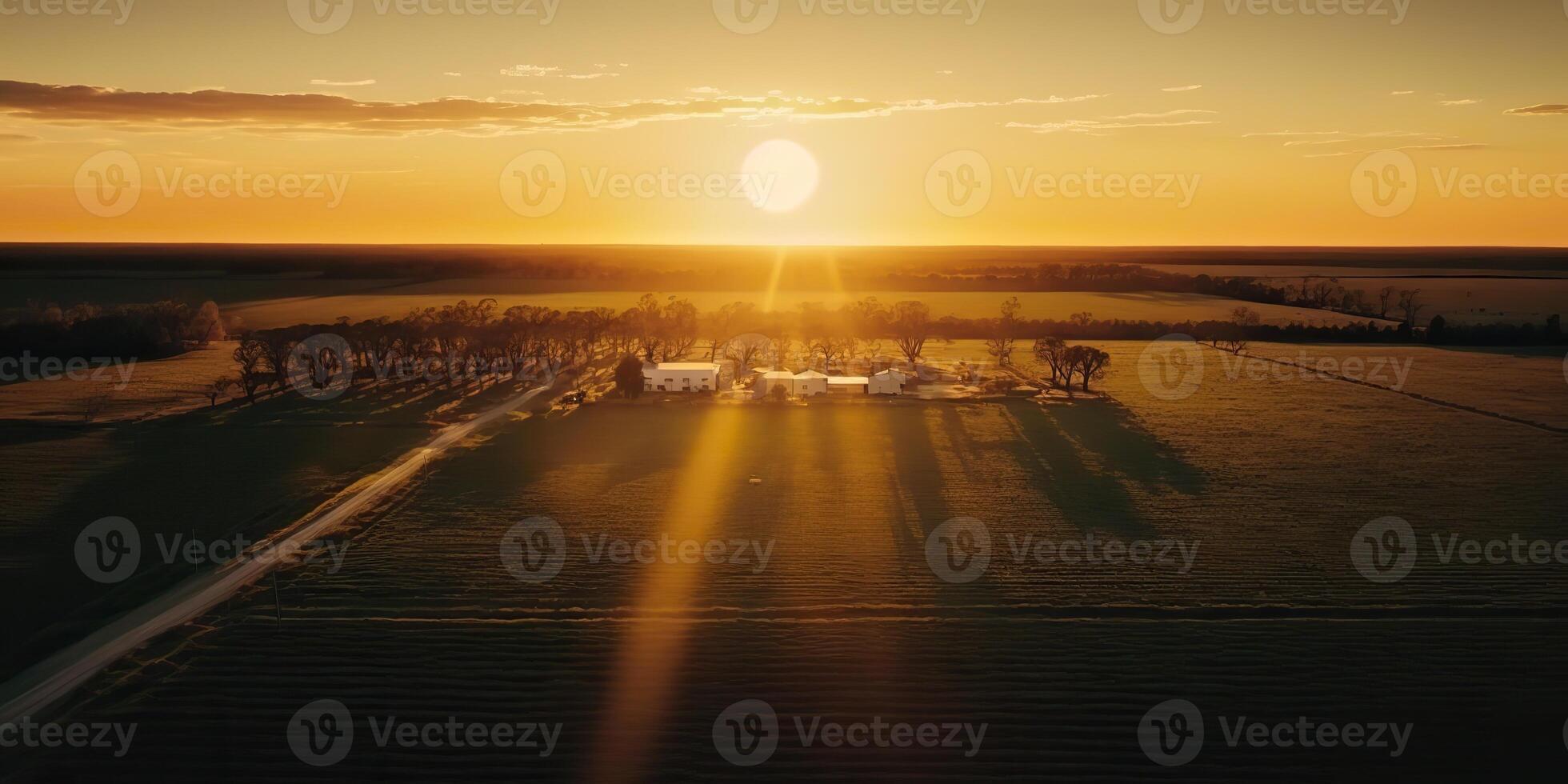 . . Photo realistic illustration of wild countryside landscape texas in america. Farmer adventure wild lifestyle vibe. Graphic Art