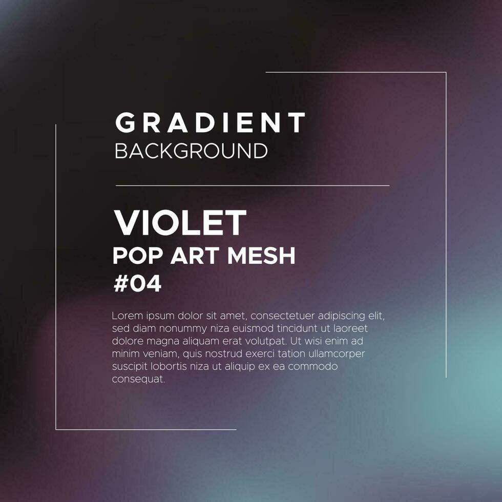 Violet Pop Art Gradient Mesh Background vector