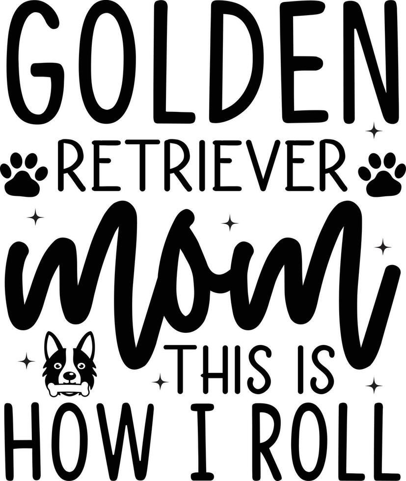 Dog Quotes Design vector