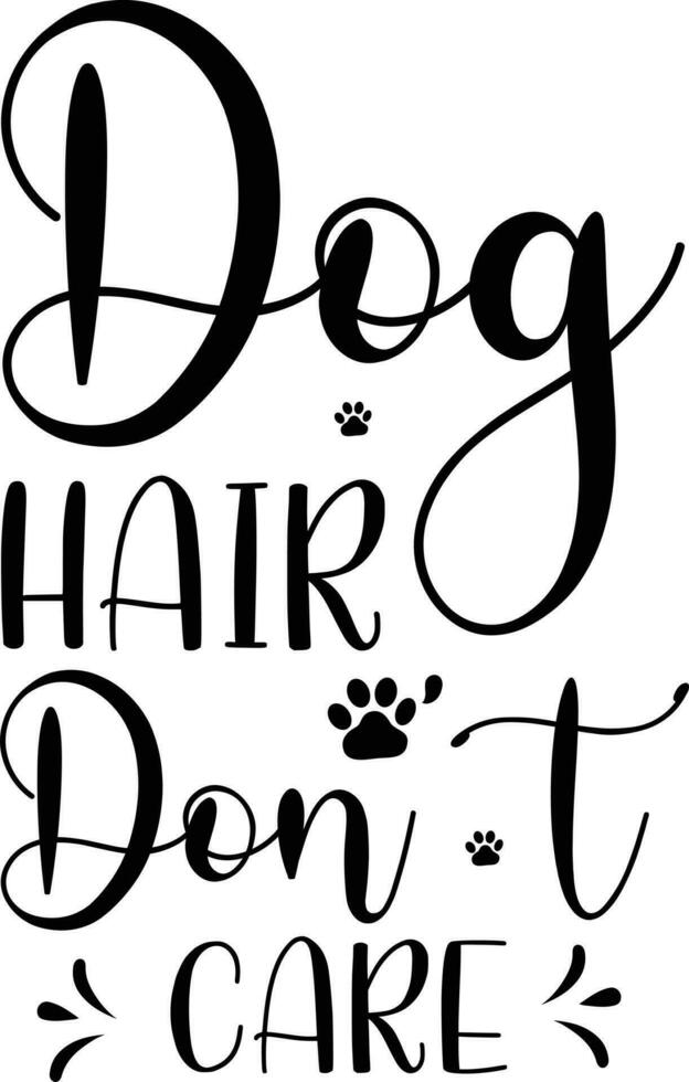 Dog Quotes Design vector