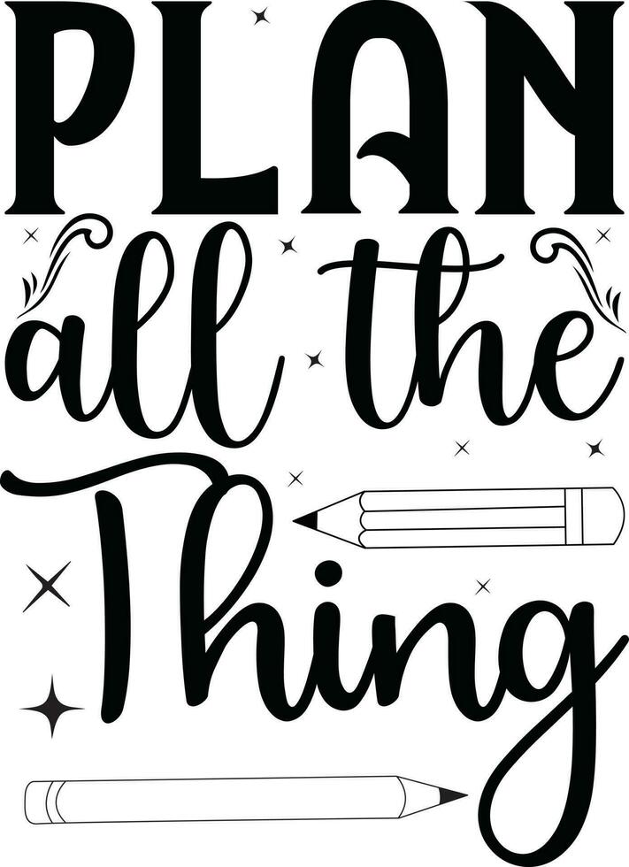 Planner Life Design vector