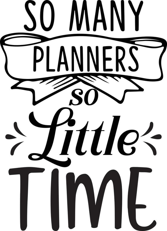 Planner Life Design vector