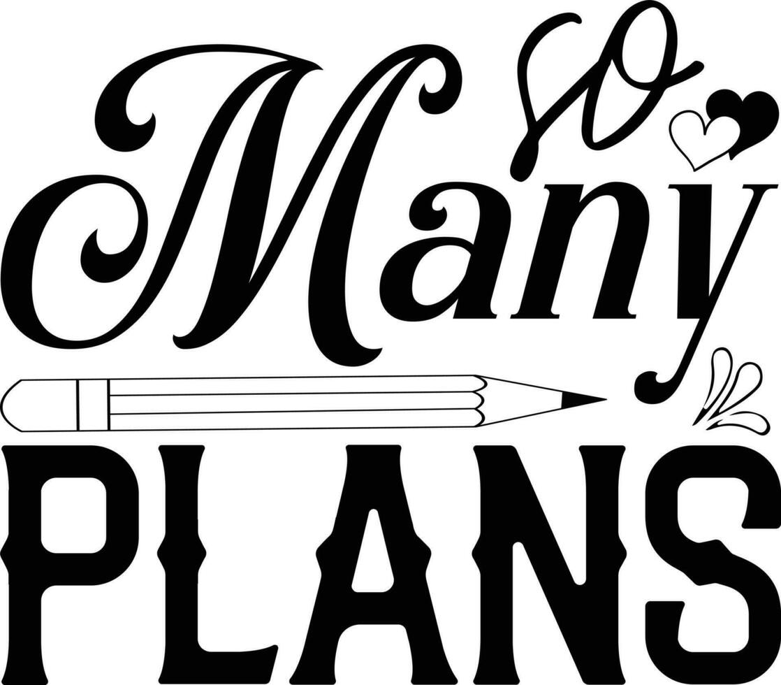 Planner Life Design vector