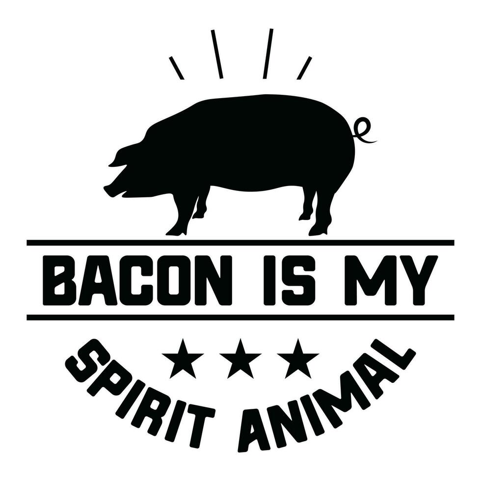 Bacon T-Shirt Funny Bacon Is My Spirit Animal Shirt Gift Bacon T-Shirt Funny Bacon Is My Spirit Animal Shirt Gift