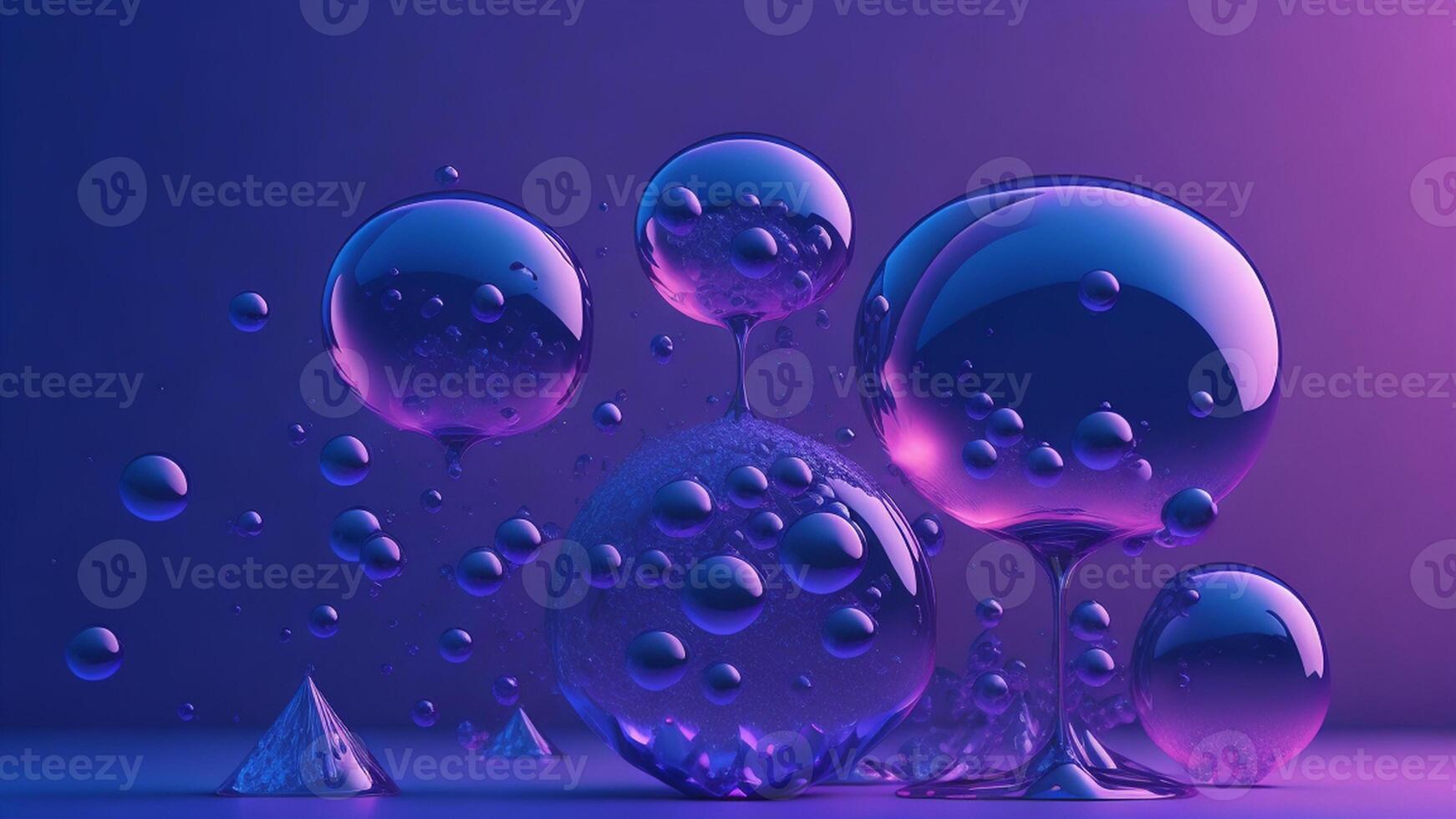 Gradient purple background photo
