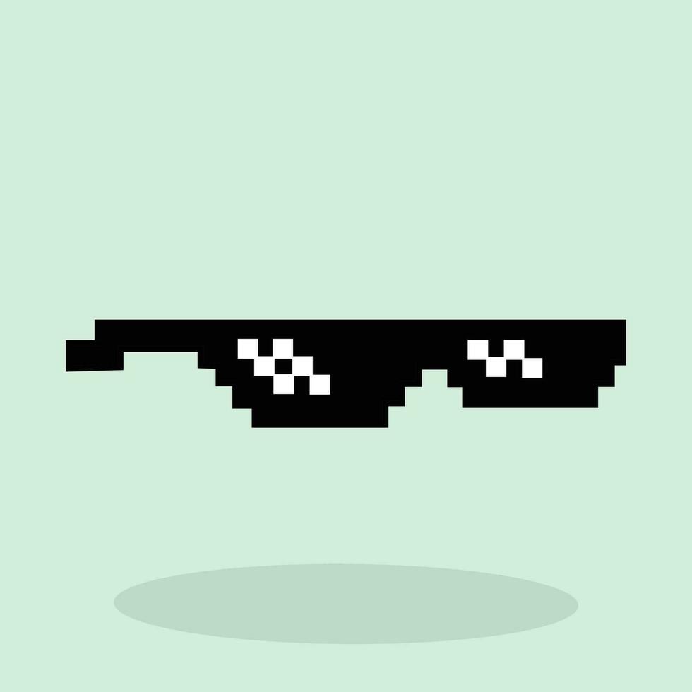 fashionable sunglasses different shape vector illustration