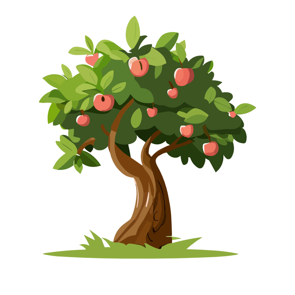 Apple Tree clipart without background for free png