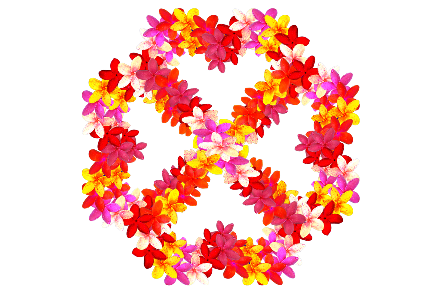 form flower build pattern structure png
