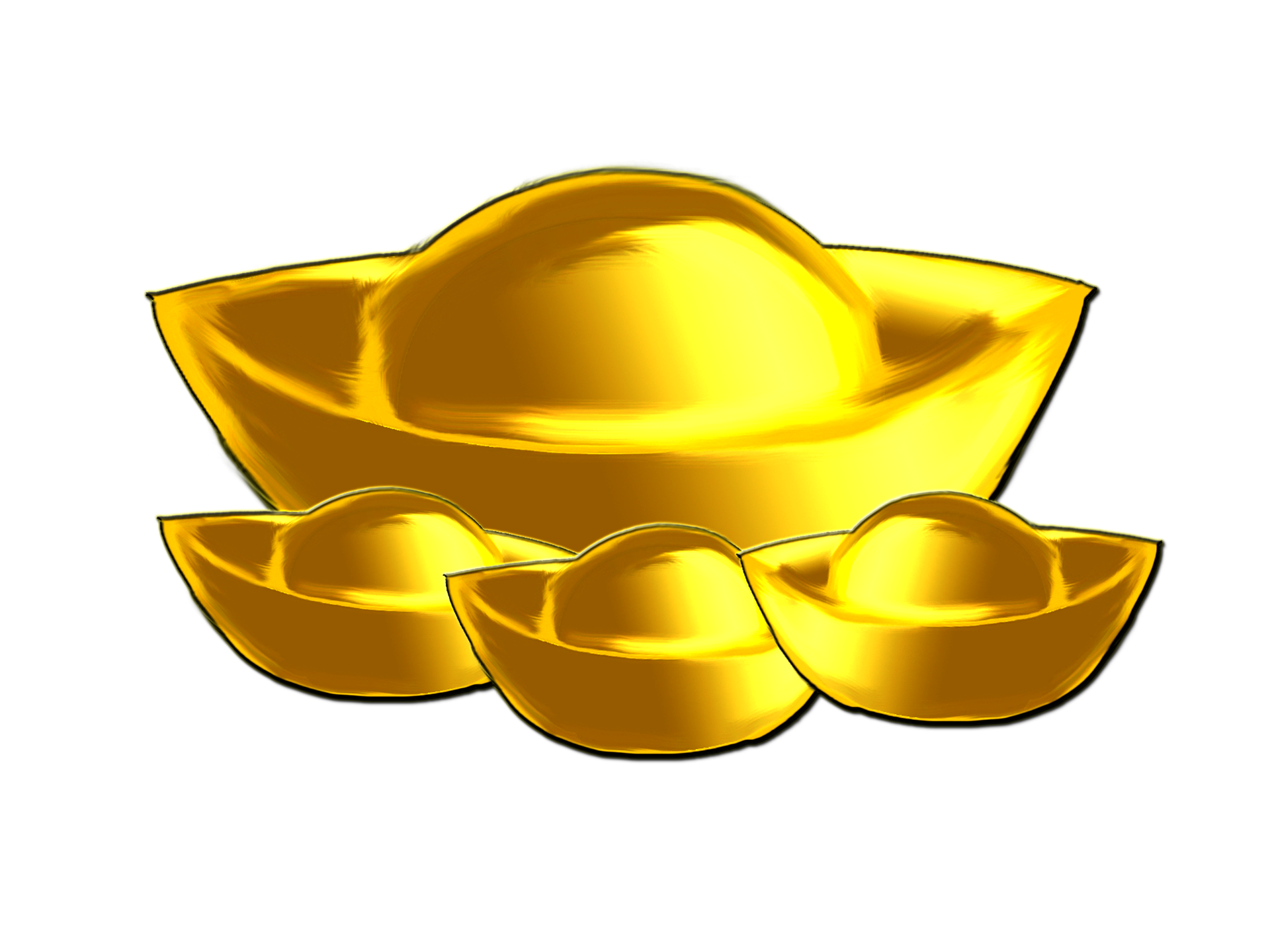 Icon Chinese Gold Ingot 23790999 PNG icon-chinese-gold-ingot-23790999-png