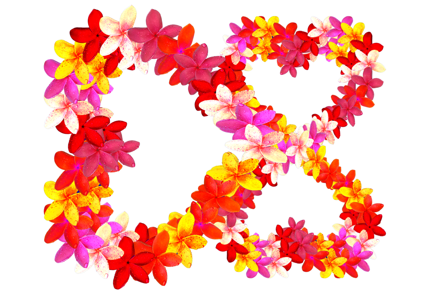 form flower build pattern structure png