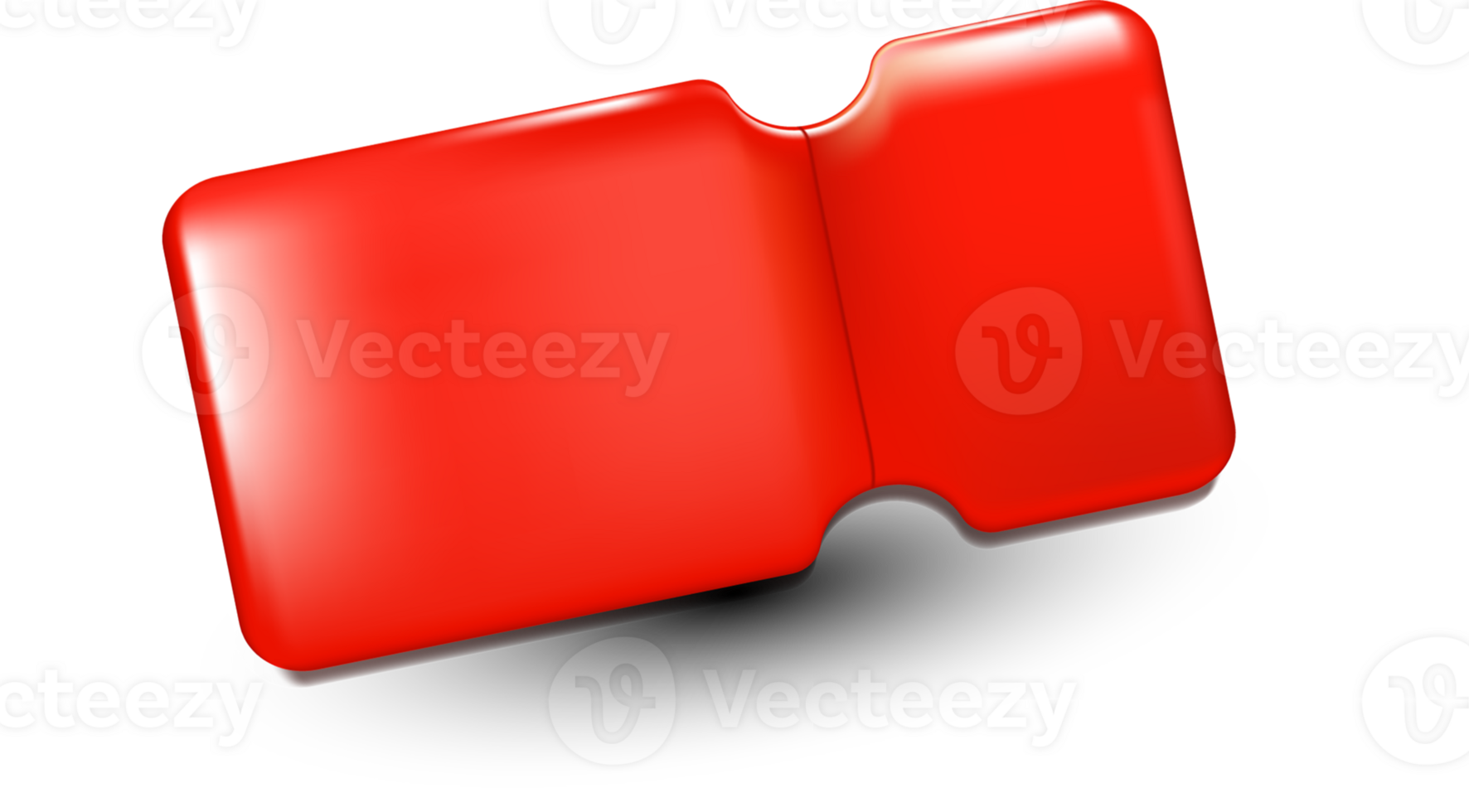 Cute 3d cinema banner element graphic png