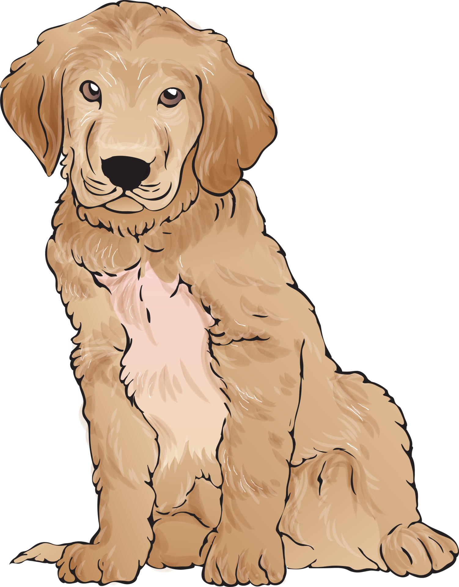 Dogs Puppy Portrait Watercolor Realistic Png Illustration 23791293 PNG harley-custom-puppy-portrait-by-amanda-rose-warren-pets-customart