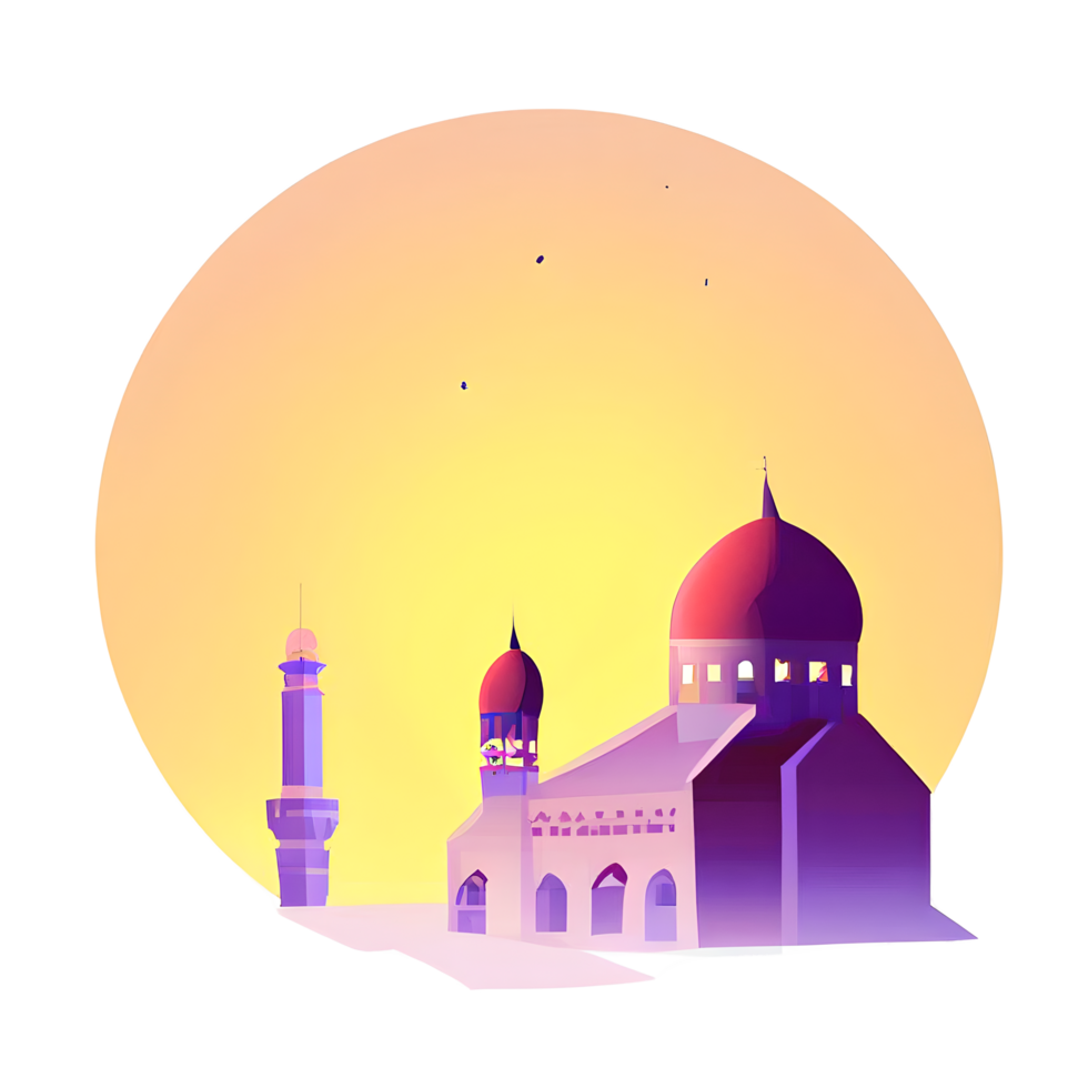 mosqoe islamic illustration png