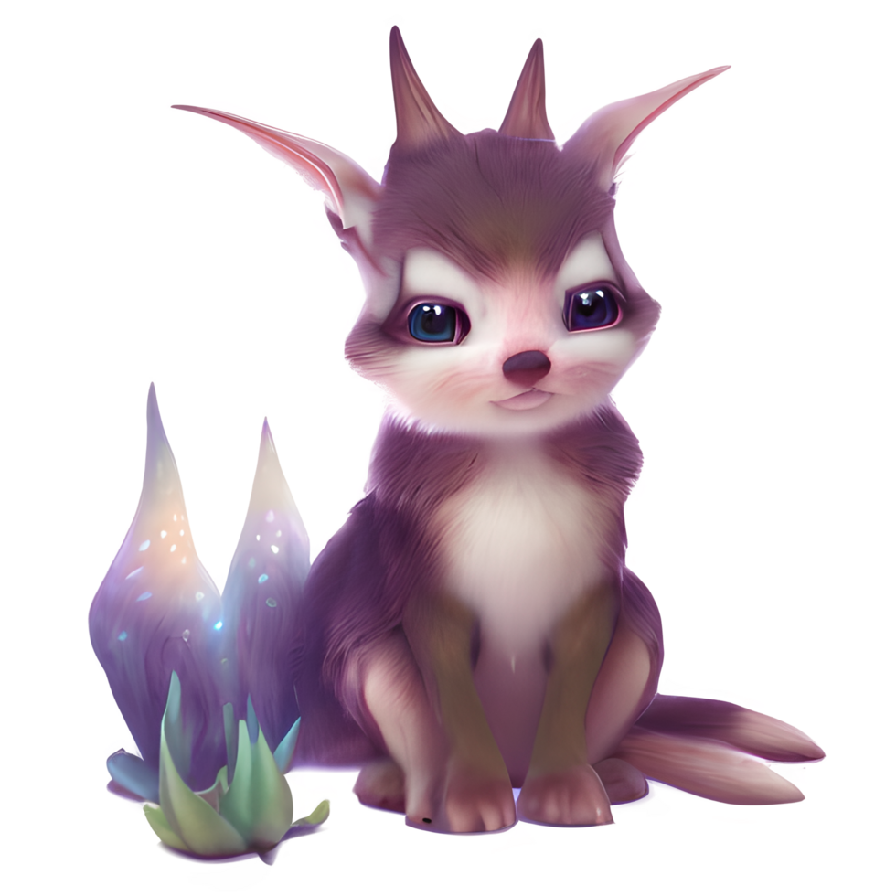 cute animal fantasy png