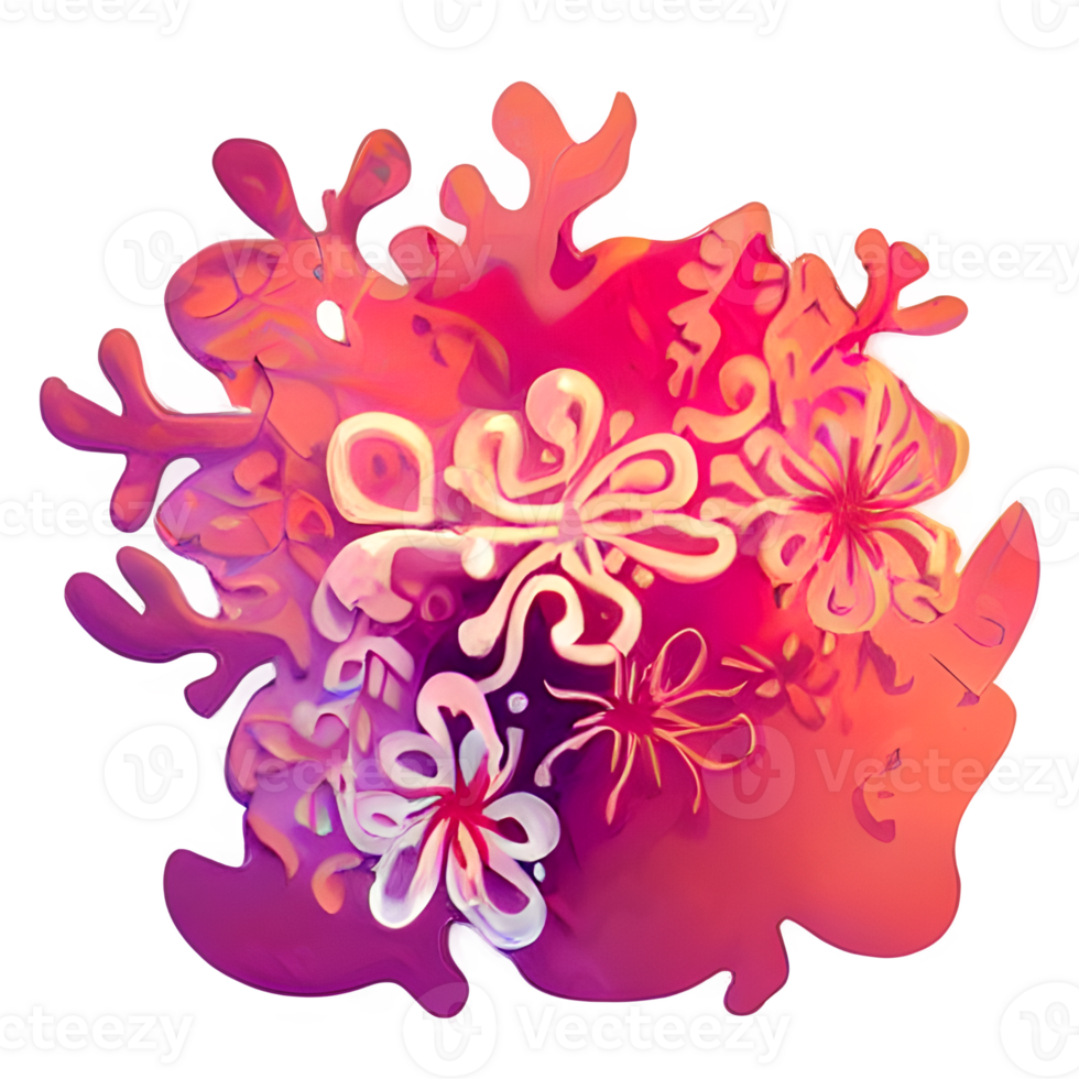 Ivory and Burgundy flowers, Leaves, vintage Pastel Cream Background png