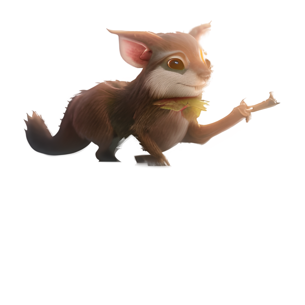 cute animal fantasy png