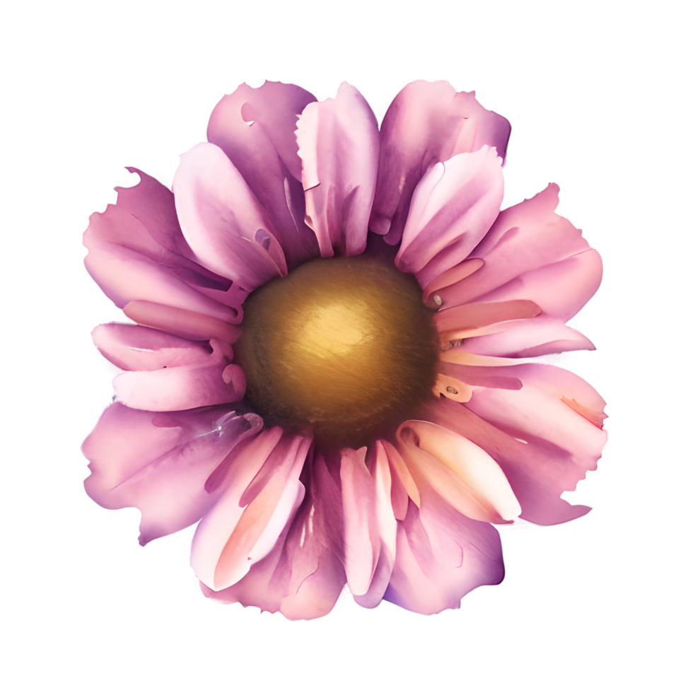 flower painting element png