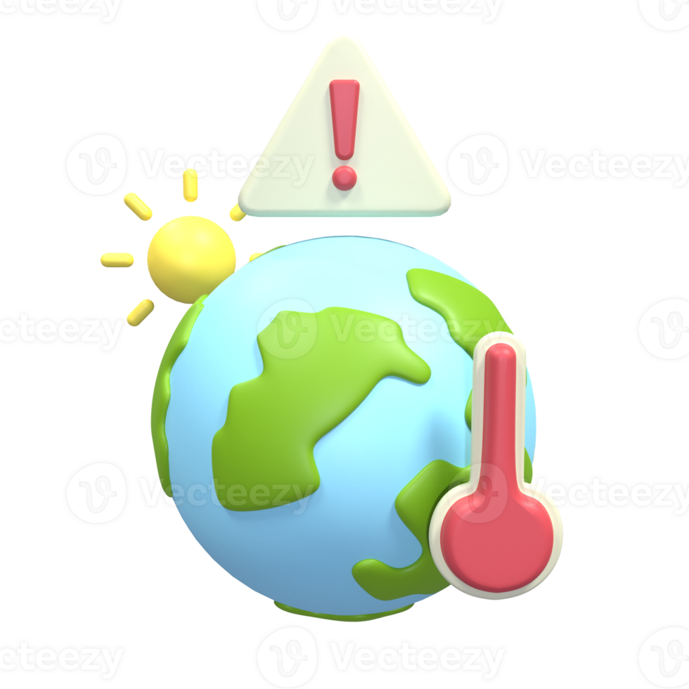 3d ilustração do tema ecologia png