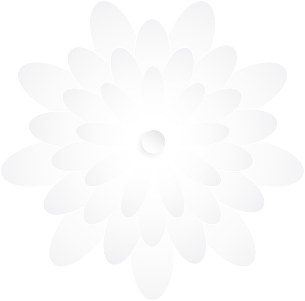 Flower, Element of floral paper cut. Paper cut of flower shape and spring symbol. png