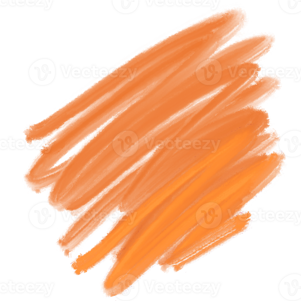 Abstract Orange  Watercolor Splash Paint Stain Background Circle png