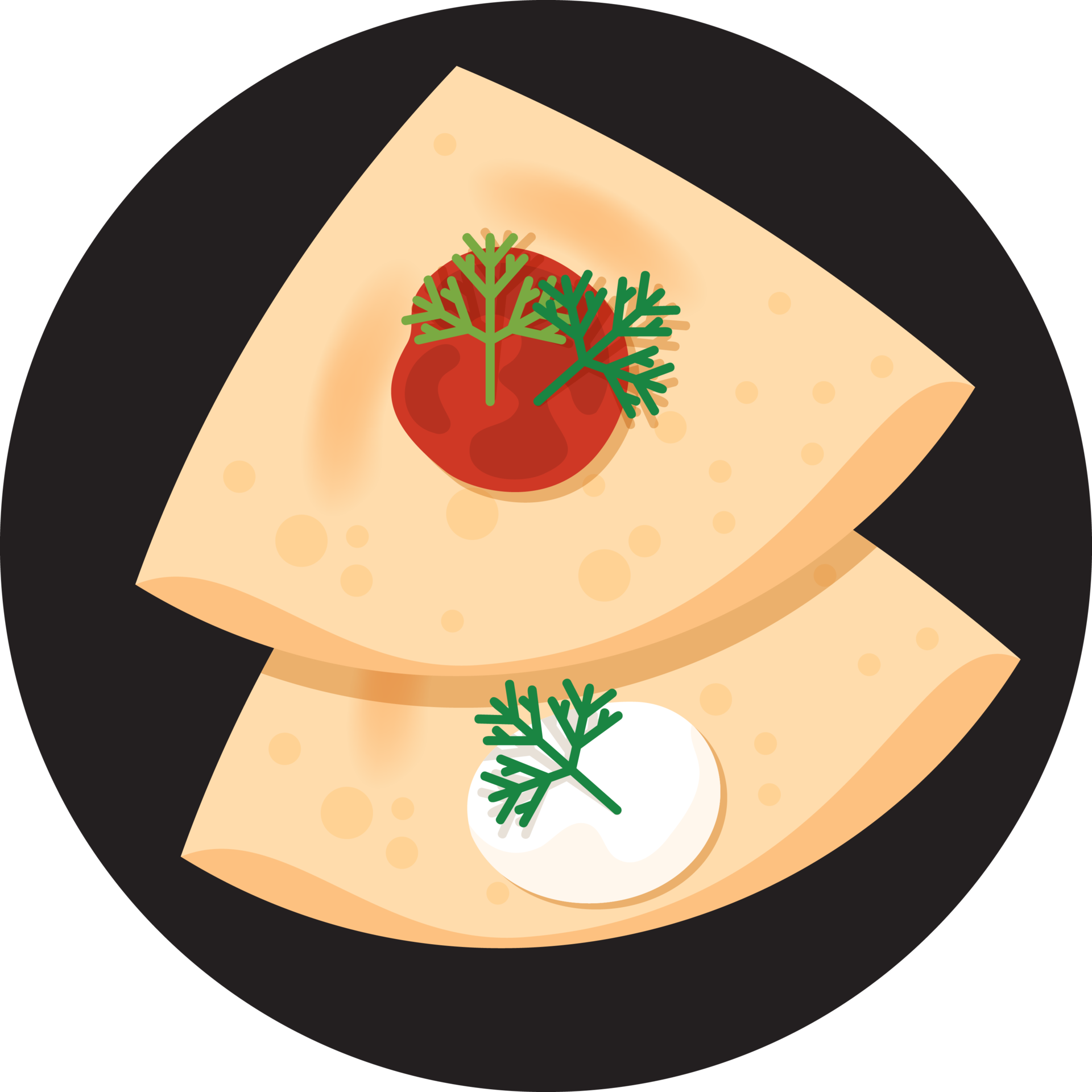 Russian pancakes Blini 23792294 PNG