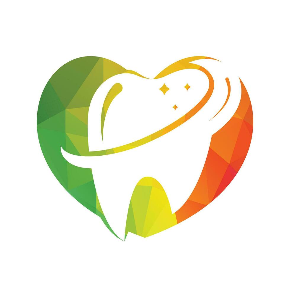 Dental logo Template vector illustration design. Dental Clinic Logo Teeth abstract design vector template.