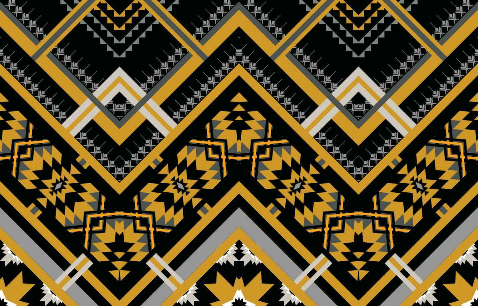 Ethnic pattern vector. Geometric design of American, Mexican, Western Aztec motif striped and bohemian pattern. designed for background,wallpaper,print, carpet,wrapping,tile,batik.vector illustratoin. vector